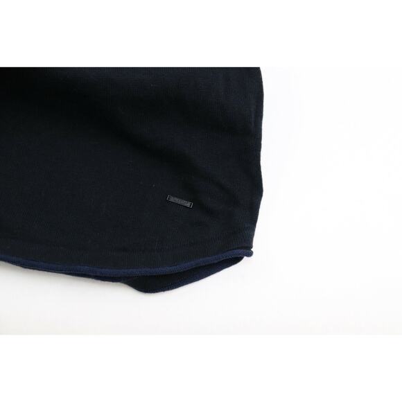 Buffalo David Bitton Mens Sweater Black Size S Crew Neck Pullover $69 - Picture 4 of 10